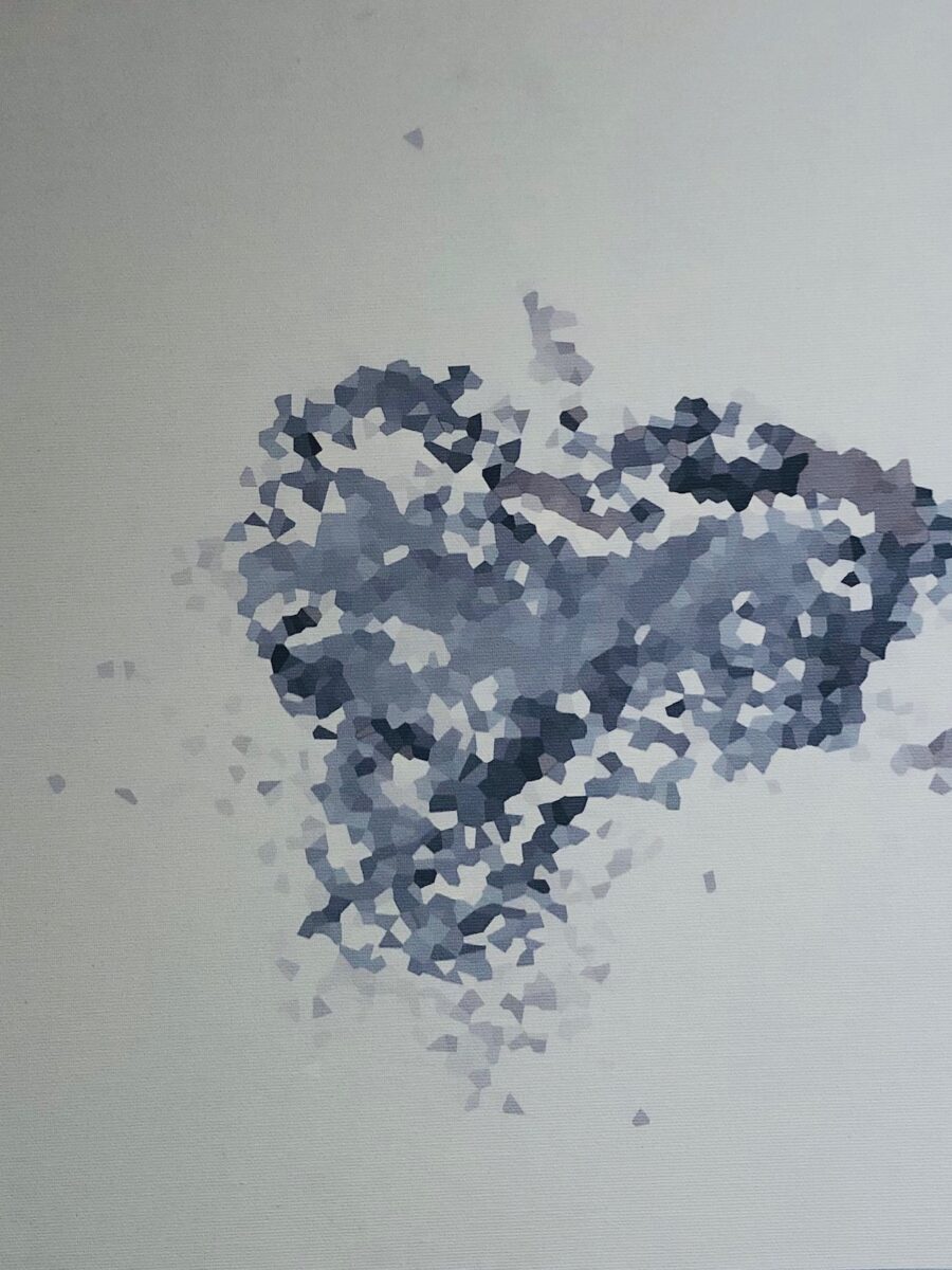 La Forma del Cuore - elemento Aria - pannello decorativo