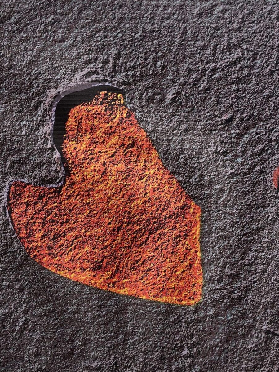 The Imprint of the Heart - Fire Element - decorative panel