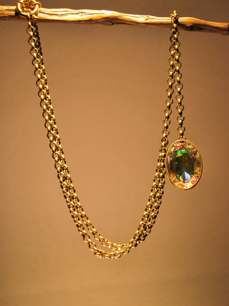 Choker lungo prismatico